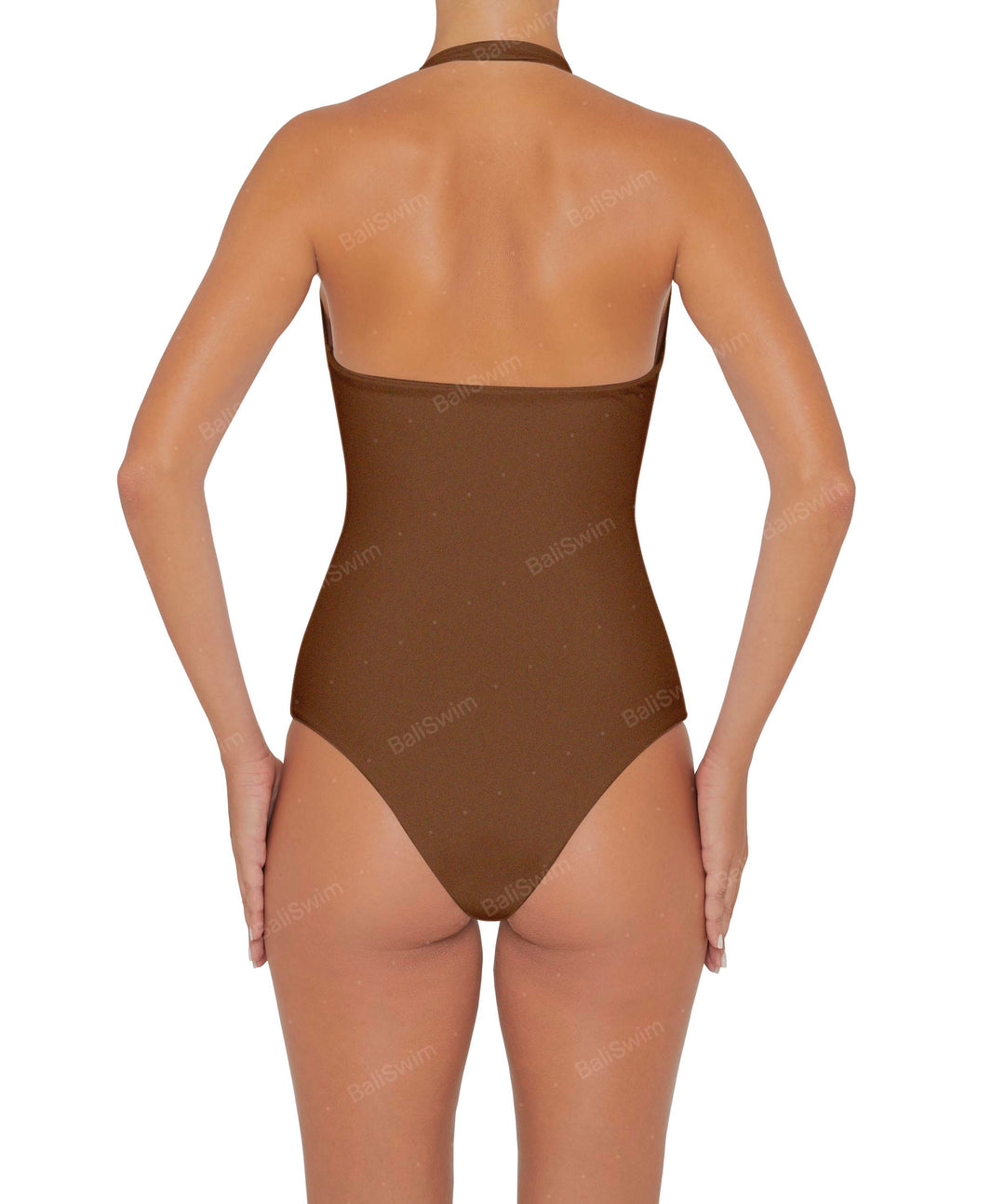 BSWS-S48 Halter Center Front Cutout One Piece