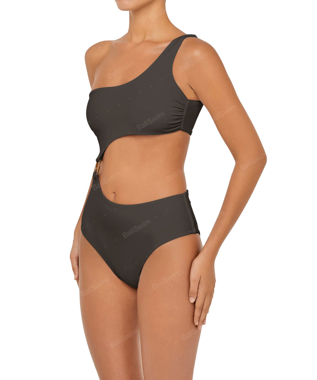 BSWS-S51 Asymmetrical Side Cutout O-Ring One Piece