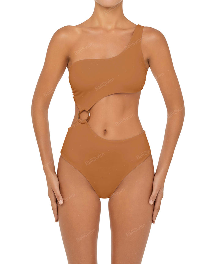 BSWS-S51 Asymmetrical Side Cutout O-Ring One Piece