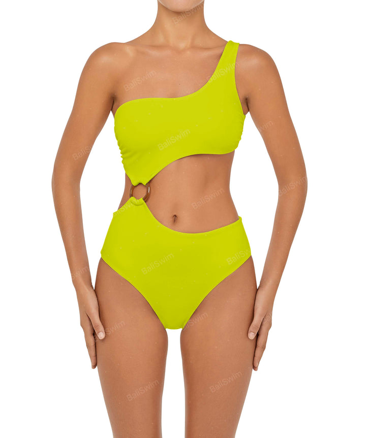BSWS-S51 Asymmetrical Side Cutout O-Ring One Piece