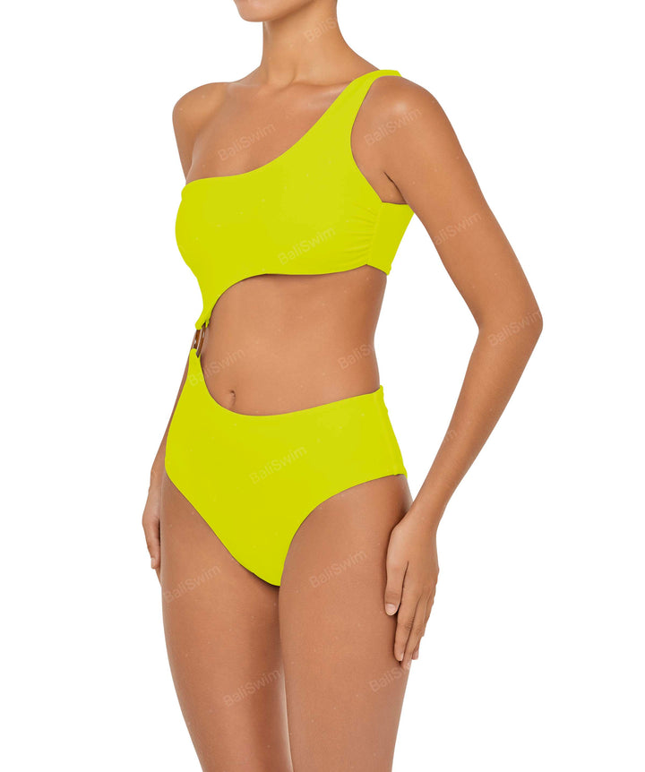 BSWS-S51 Asymmetrical Side Cutout O-Ring One Piece