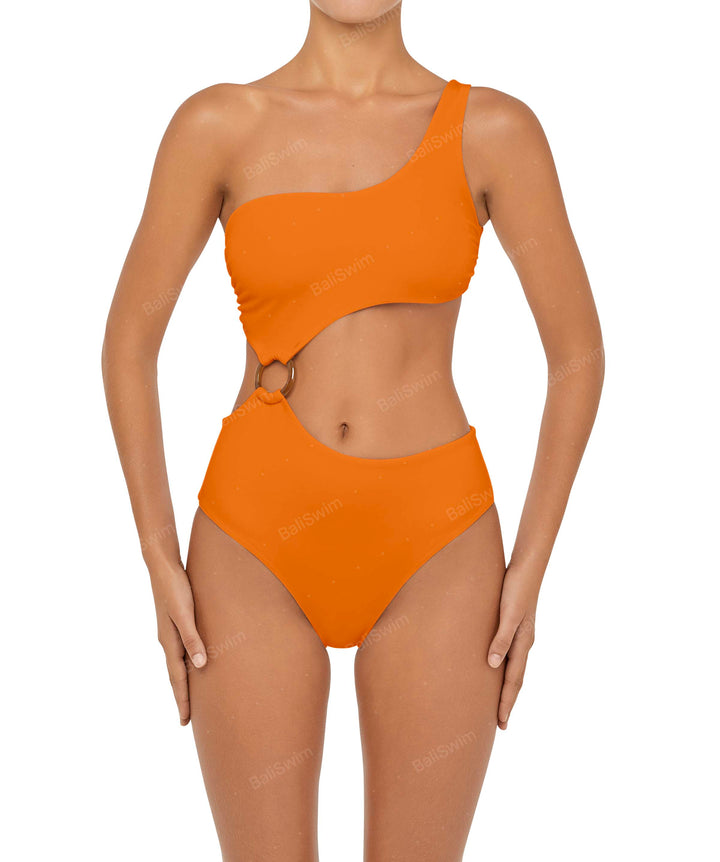 BSWS-S51 Asymmetrical Side Cutout O-Ring One Piece