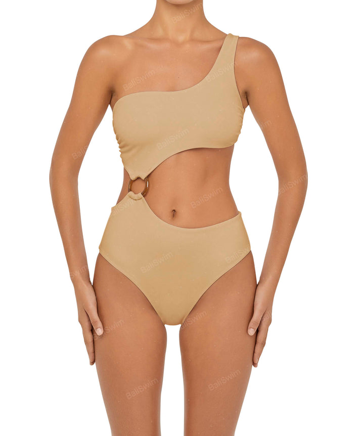 BSWS-S51 Asymmetrical Side Cutout O-Ring One Piece