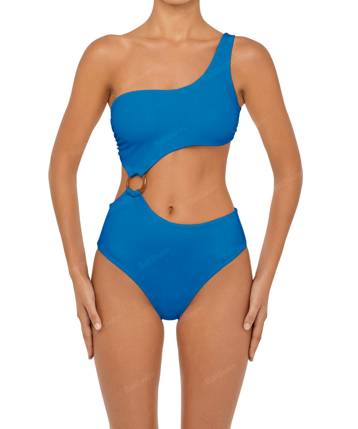 BSWS-S51 Asymmetrical Side Cutout O-Ring One Piece