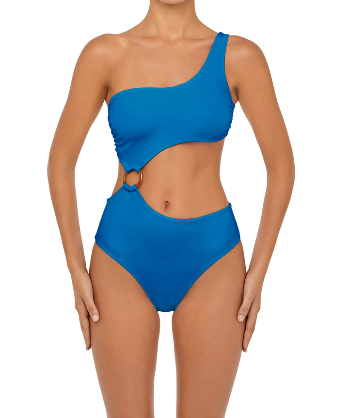 BSWS-S51 Asymmetrical Side Cutout O-Ring One Piece
