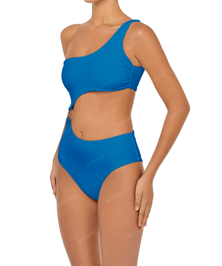 BSWS-S51 Asymmetrical Side Cutout O-Ring One Piece