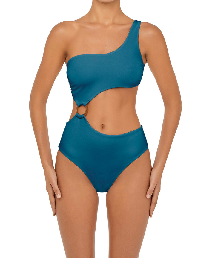 BSWS-S51 Asymmetrical Side Cutout O-Ring One Piece
