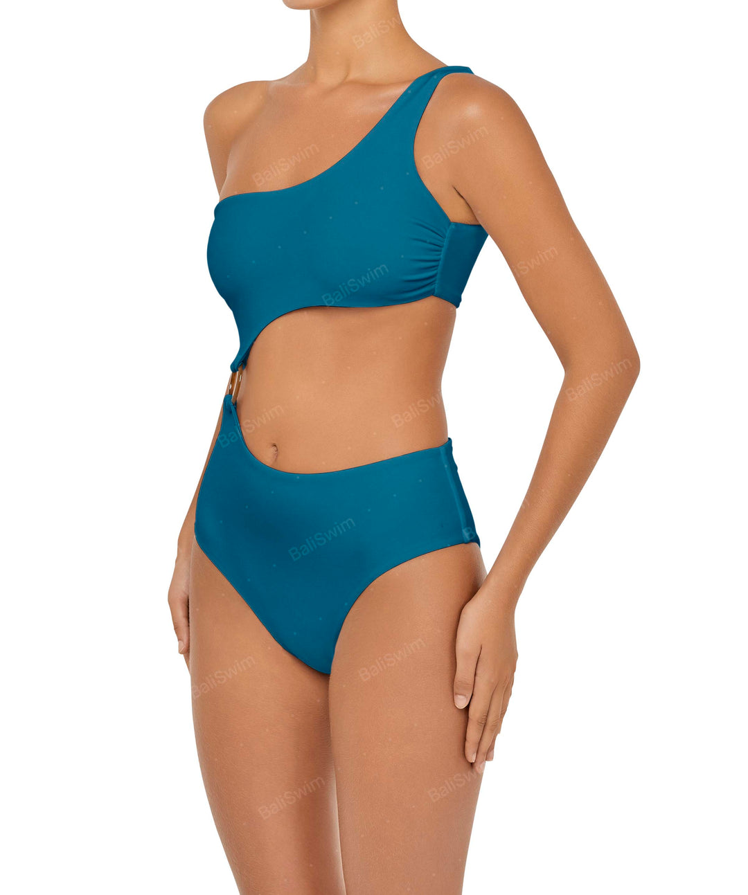 BSWS-S51 Asymmetrical Side Cutout O-Ring One Piece