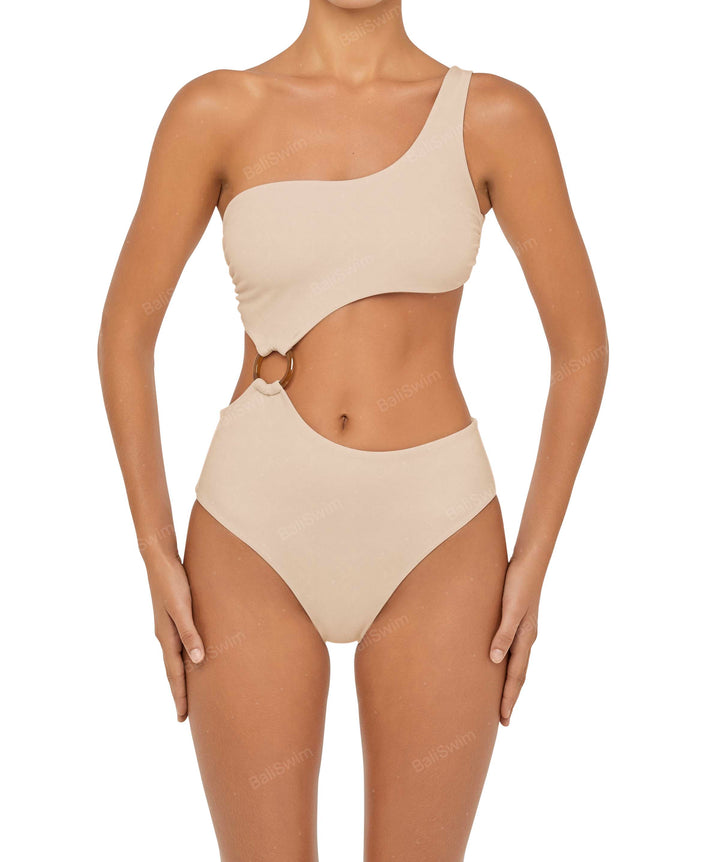 BSWS-S51 Asymmetrical Side Cutout O-Ring One Piece