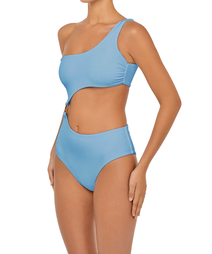 BSWS-S51 Asymmetrical Side Cutout O-Ring One Piece