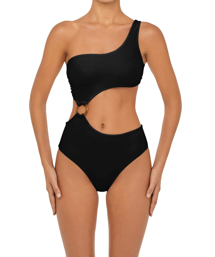 BSWS-S51 Asymmetrical Side Cutout O-Ring One Piece