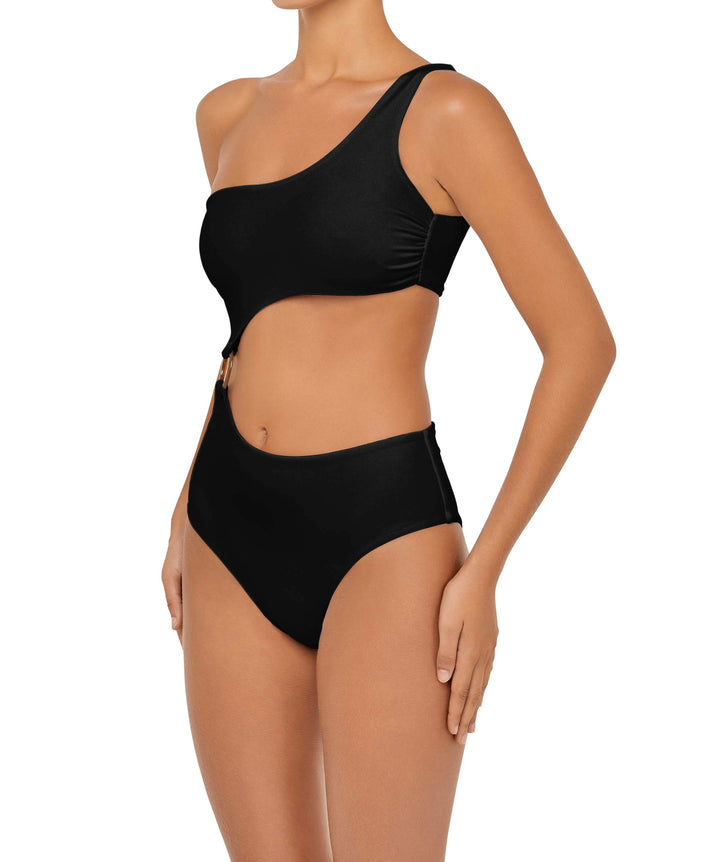 BSWS-S51 Asymmetrical Side Cutout O-Ring One Piece