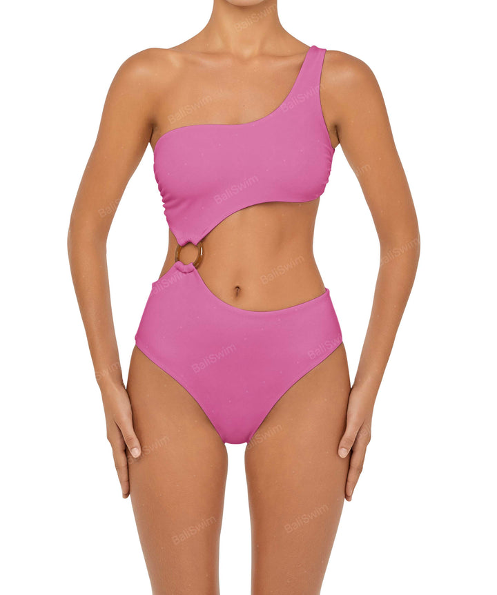 BSWS-S51 Asymmetrical Side Cutout O-Ring One Piece