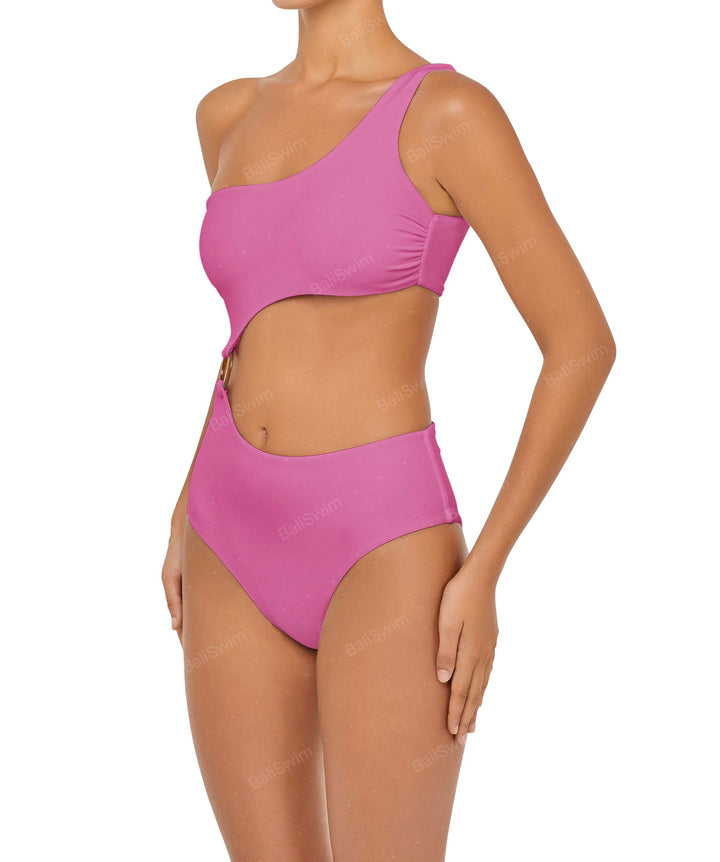 BSWS-S51 Asymmetrical Side Cutout O-Ring One Piece