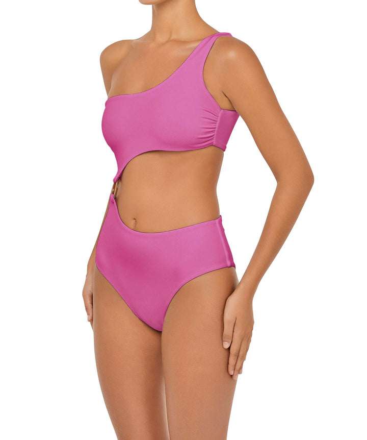 BSWS-S51 Asymmetrical Side Cutout O-Ring One Piece