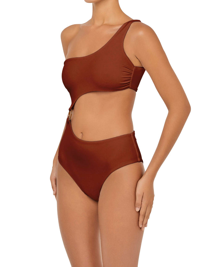 BSWS-S51 Asymmetrical Side Cutout O-Ring One Piece
