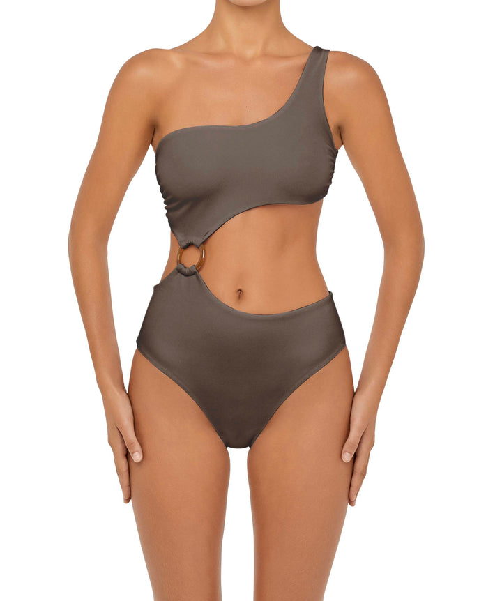 BSWS-S51 Asymmetrical Side Cutout O-Ring One Piece
