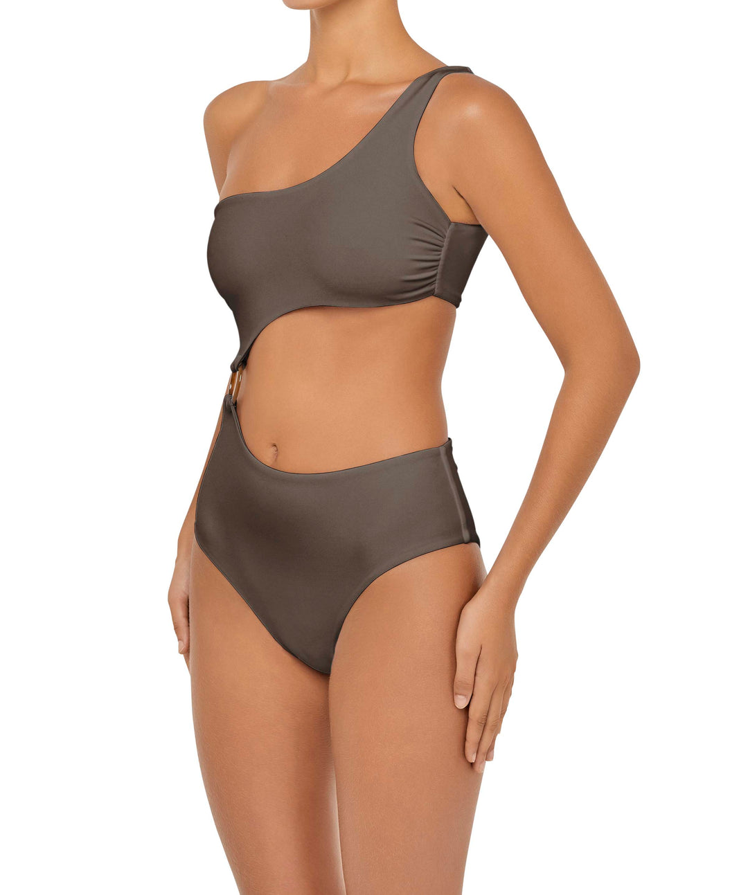 BSWS-S51 Asymmetrical Side Cutout O-Ring One Piece