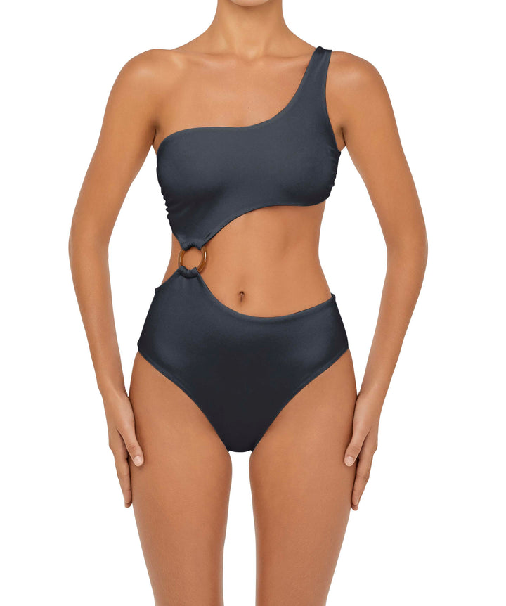 BSWS-S51 Asymmetrical Side Cutout O-Ring One Piece
