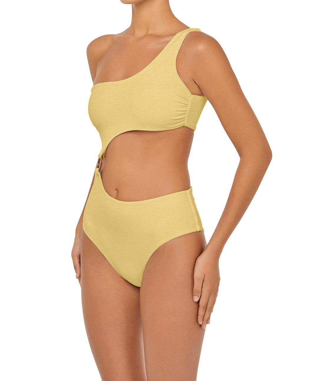 BSWS-S51 Asymmetrical Side Cutout O-Ring One Piece