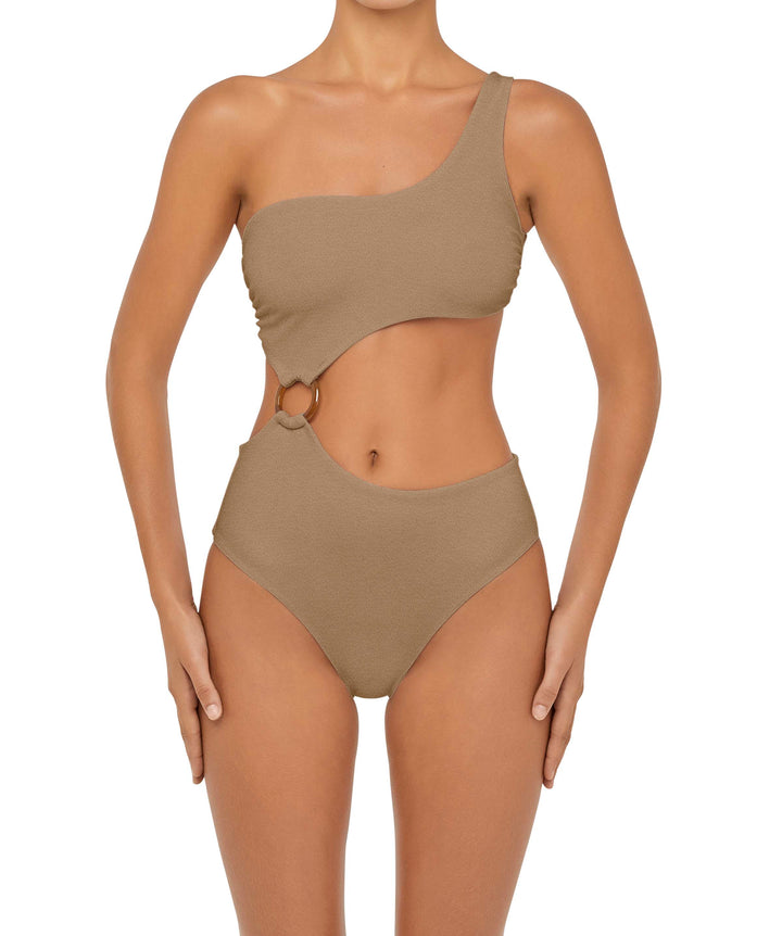 BSWS-S51 Asymmetrical Side Cutout O-Ring One Piece