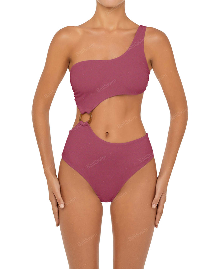 BSWS-S51 Asymmetrical Side Cutout O-Ring One Piece