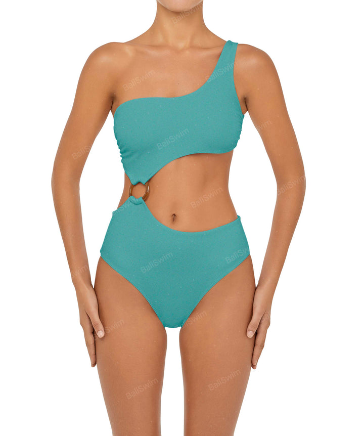 BSWS-S51 Asymmetrical Side Cutout O-Ring One Piece