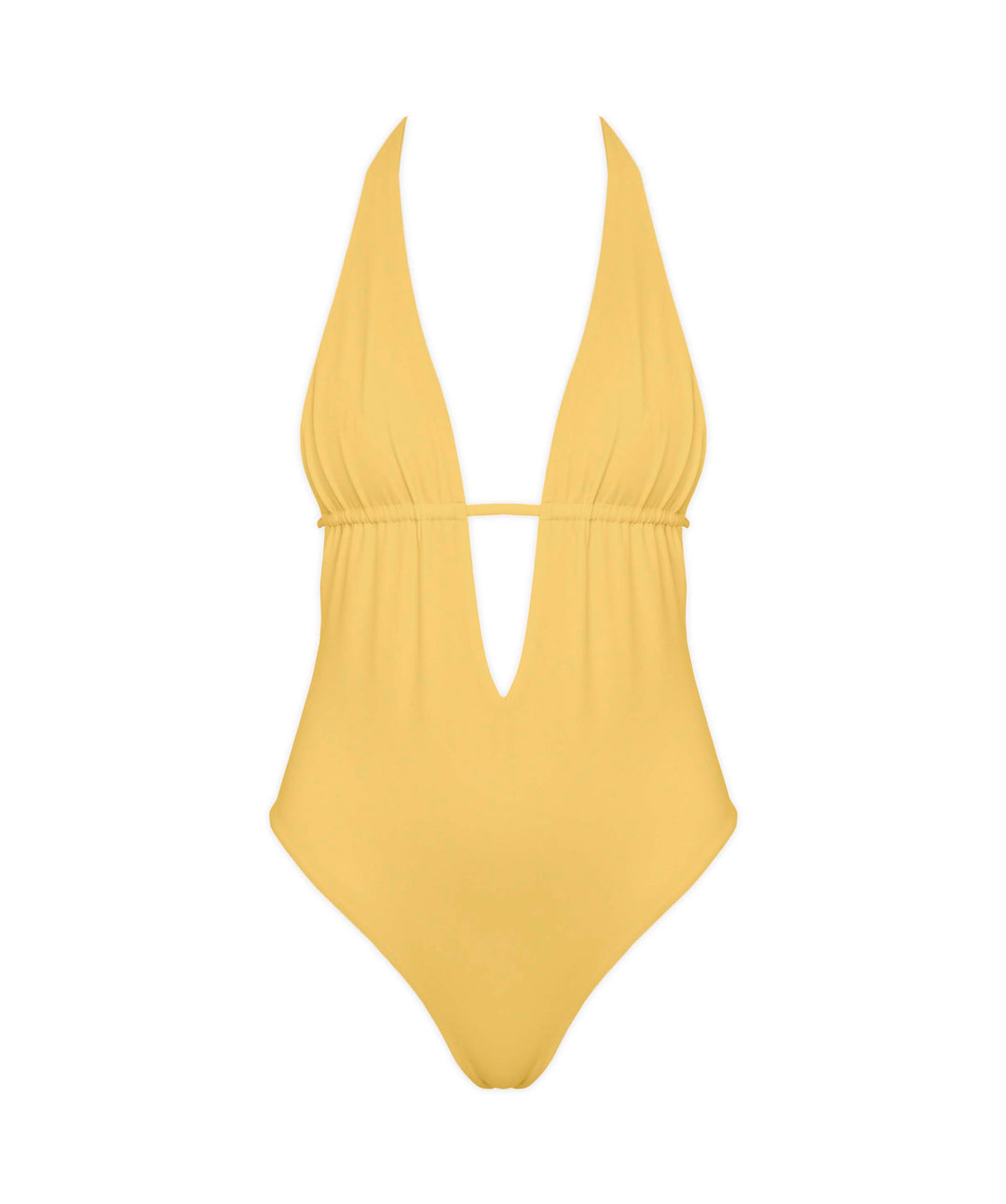 BSWS-S53 Plunge Neck Tunneled Underbust One Piece