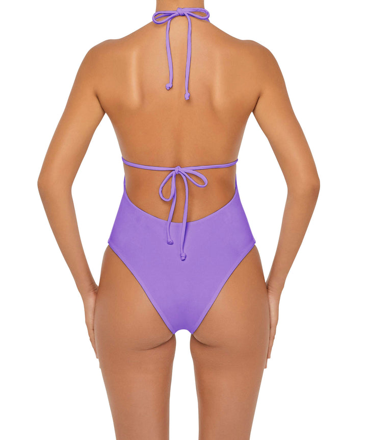 BSWS-S53 Plunge Neck Tunneled Underbust One Piece