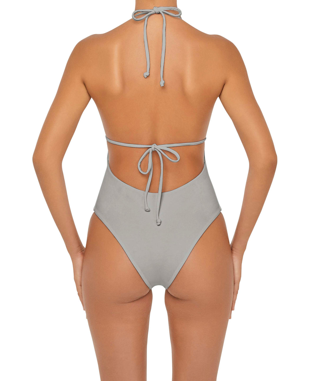 BSWS-S53 Plunge Neck Tunneled Underbust One Piece