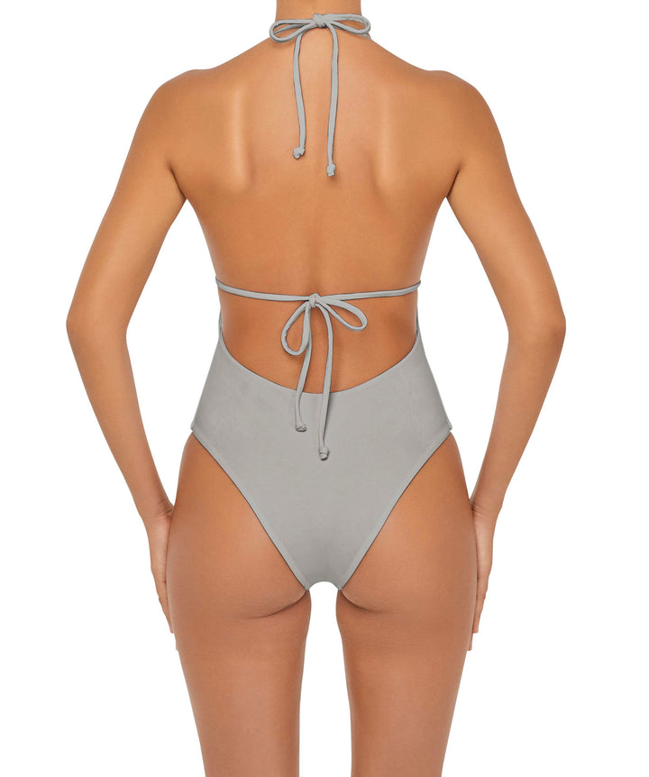 BSWS-S53 Plunge Neck Tunneled Underbust One Piece