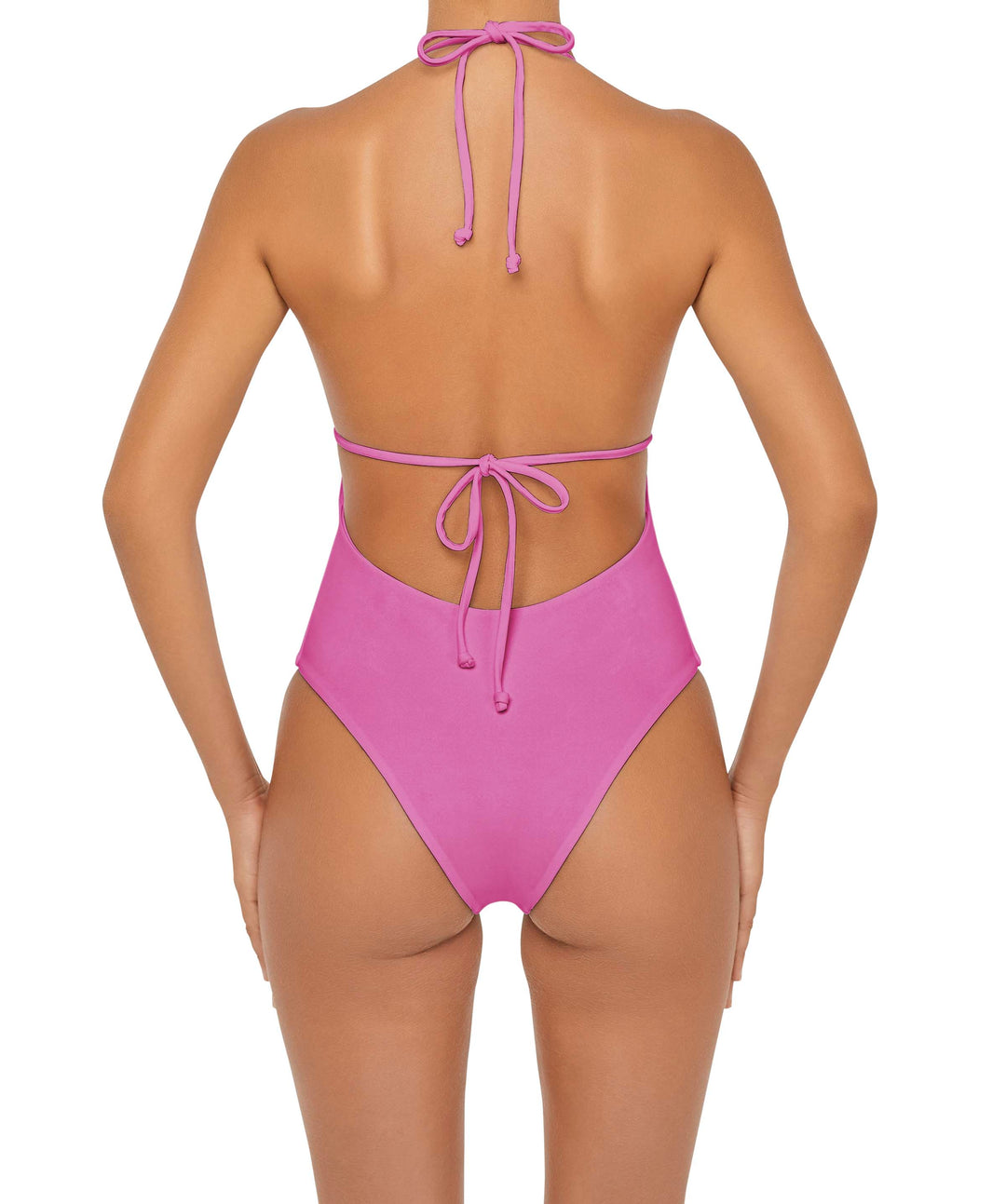 BSWS-S53 Plunge Neck Tunneled Underbust One Piece