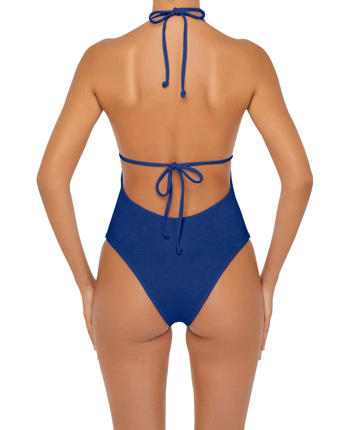 BSWS-S53 Plunge Neck Tunneled Underbust One Piece