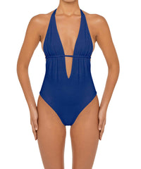 BSWS-S53 Plunge Neck Tunneled Underbust One Piece