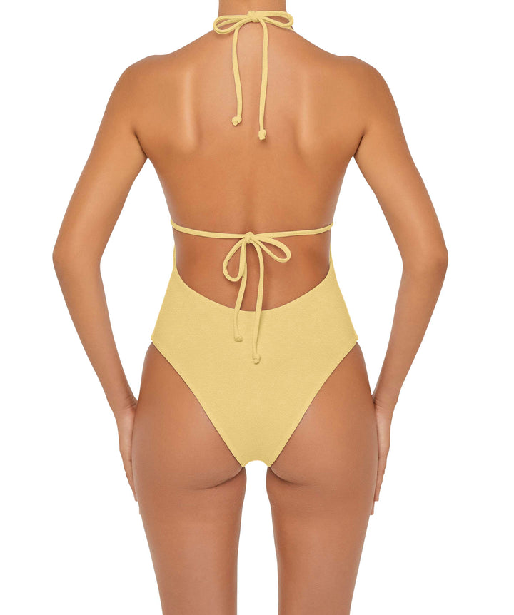 BSWS-S53 Plunge Neck Tunneled Underbust One Piece