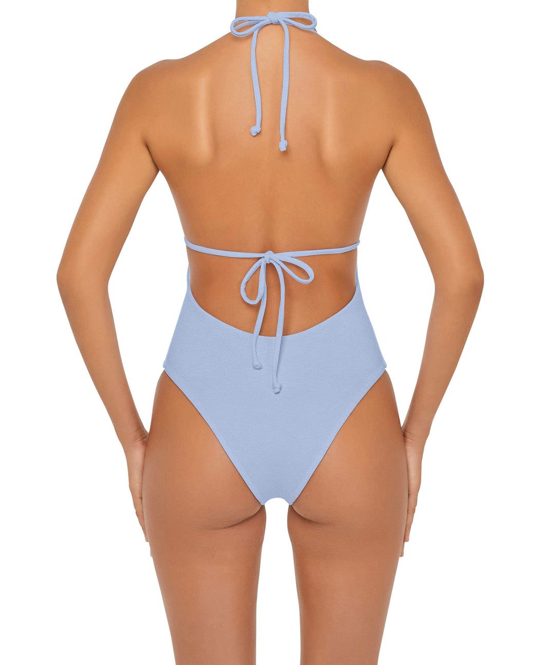 BSWS-S53 Plunge Neck Tunneled Underbust One Piece