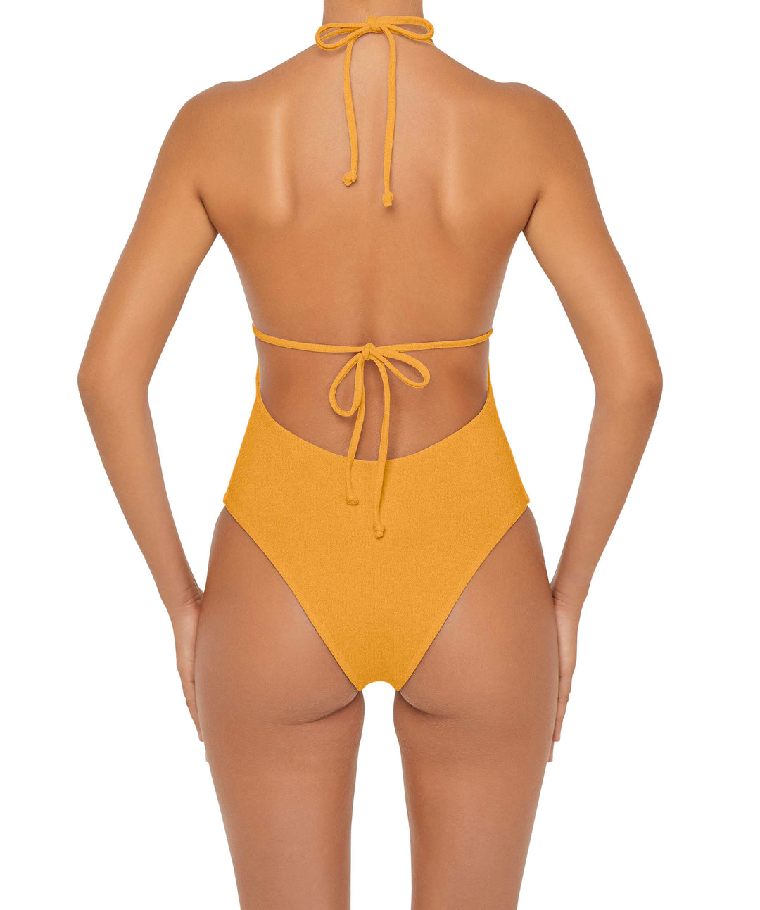 BSWS-S53 Plunge Neck Tunneled Underbust One Piece