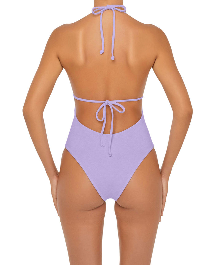 BSWS-S53 Plunge Neck Tunneled Underbust One Piece