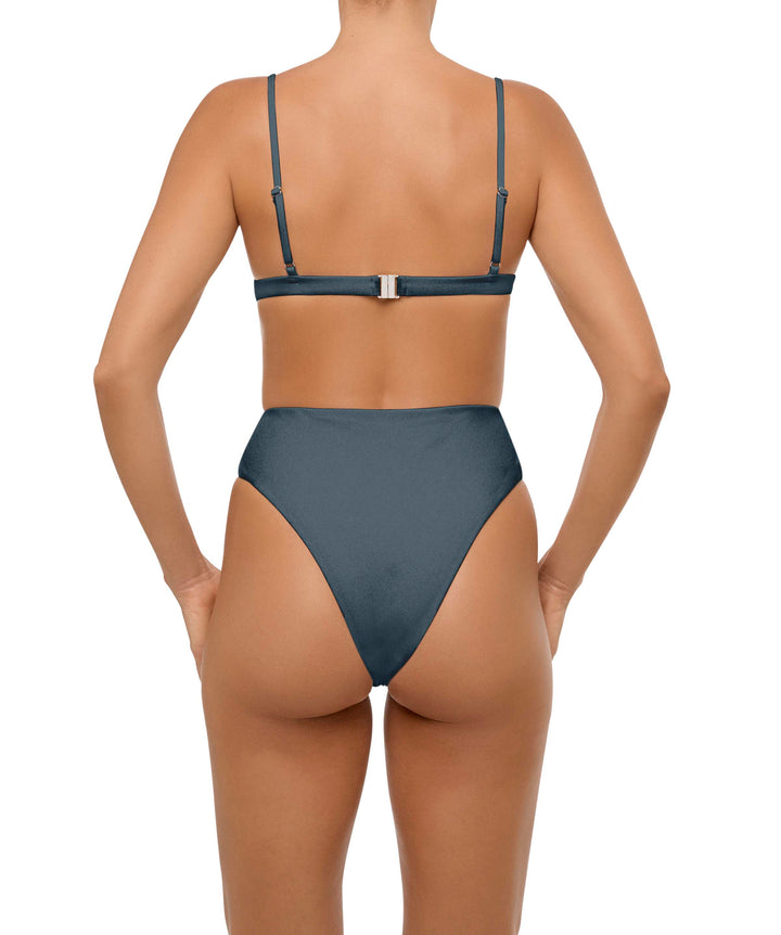 BSWS-S58 Wrap Around Twisted One Piece