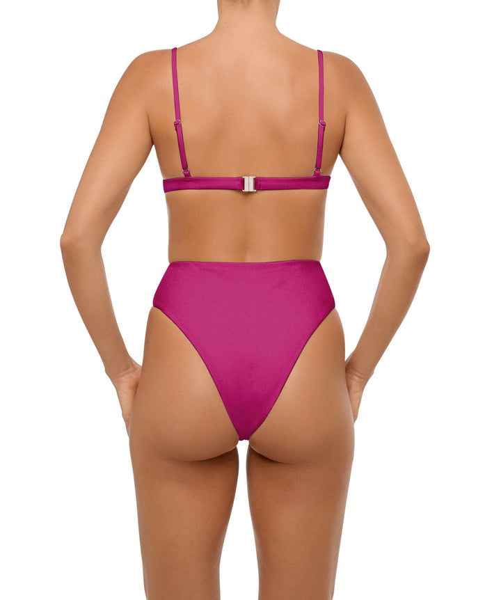 BSWS-S58 Wrap Around Twisted One Piece