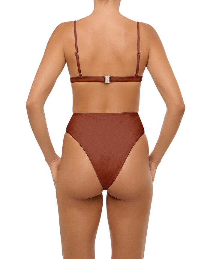 BSWS-S58 Wrap Around Twisted One Piece