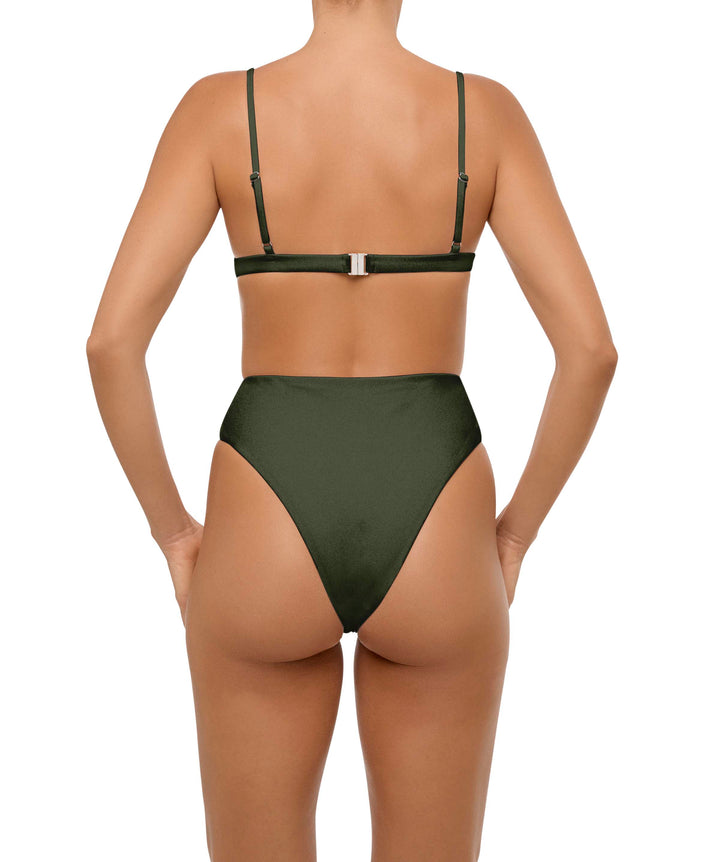 BSWS-S58 Wrap Around Twisted One Piece
