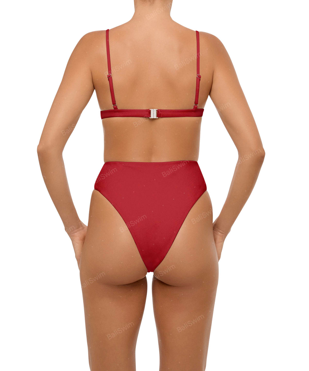 BSWS-S58 Wrap Around Twisted One Piece