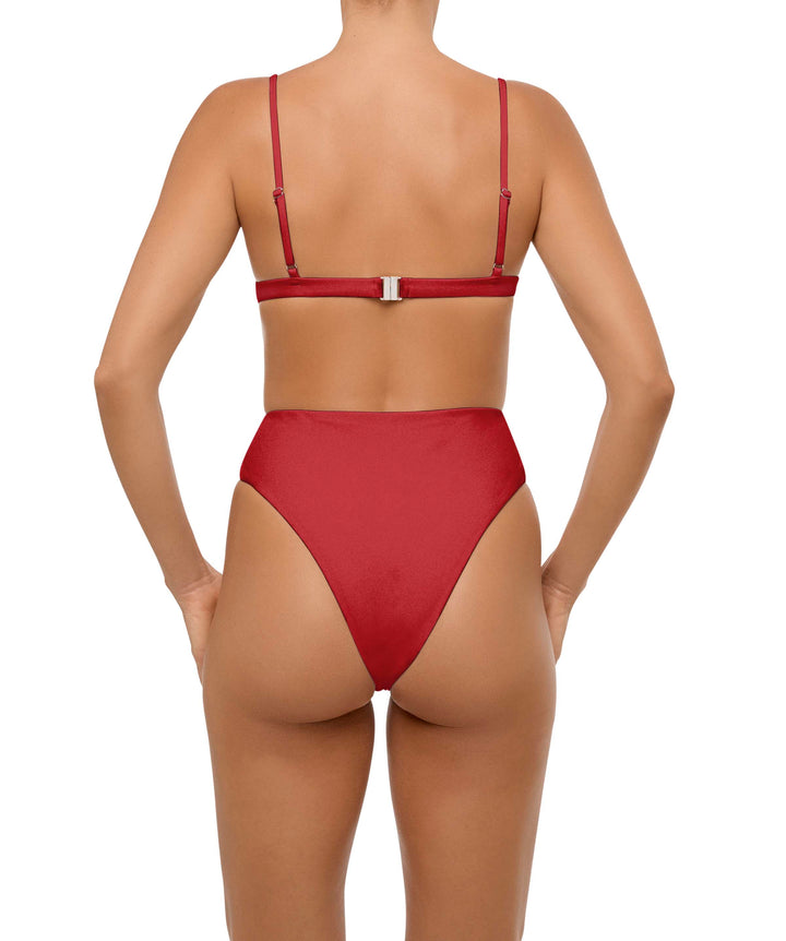 BSWS-S58 Wrap Around Twisted One Piece