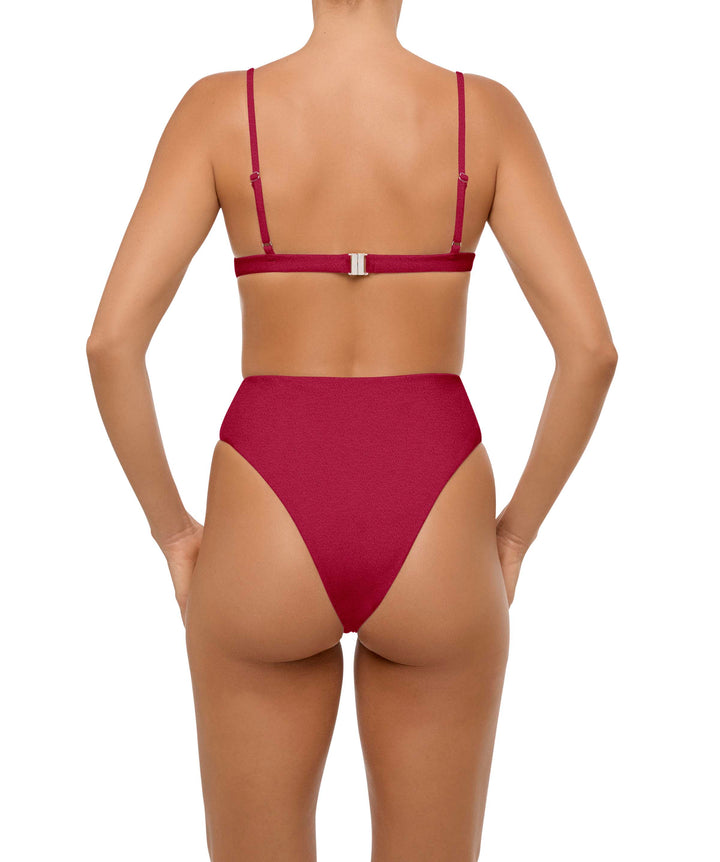 BSWS-S58 Wrap Around Twisted One Piece
