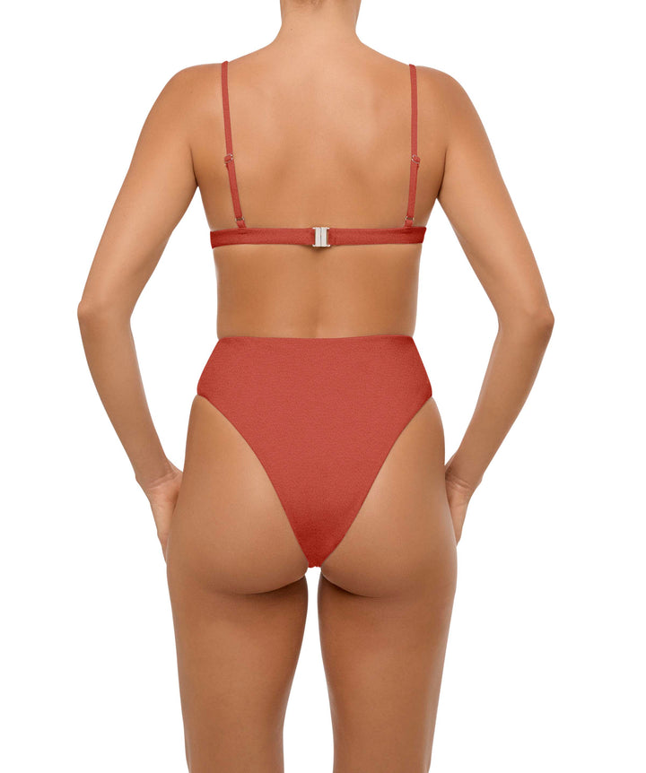 BSWS-S58 Wrap Around Twisted One Piece