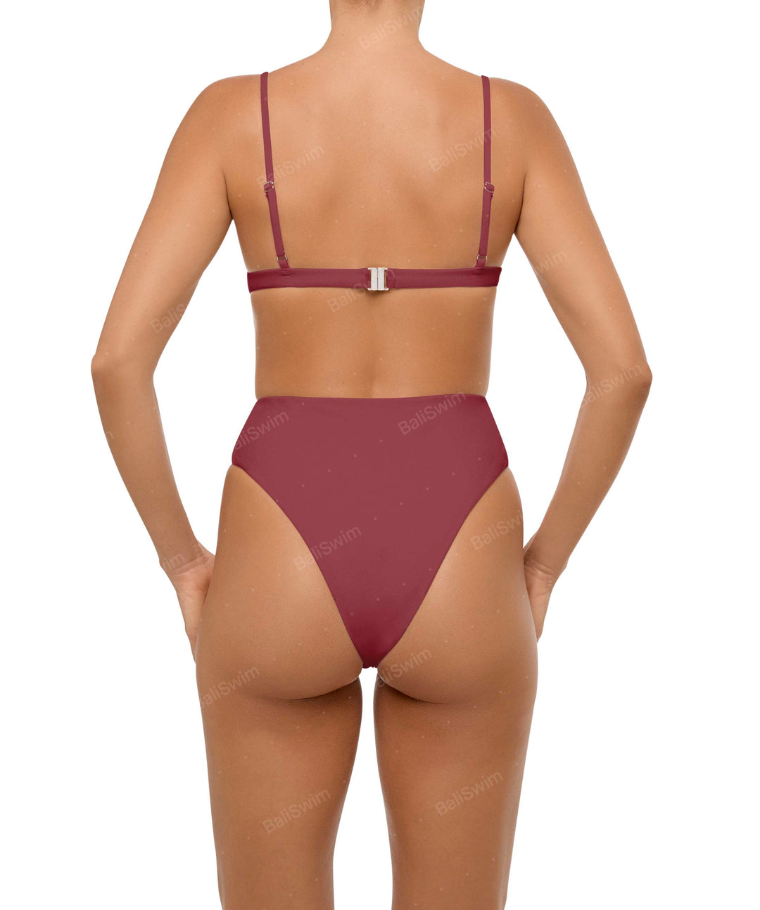 BSWS-S58 Wrap Around Twisted One Piece