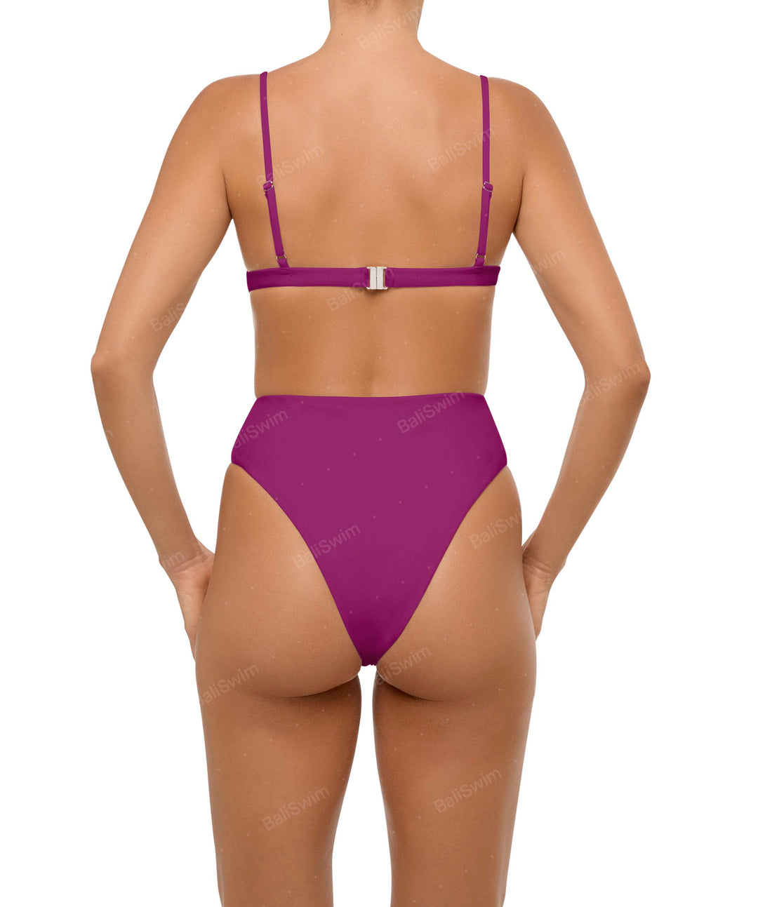 BSWS-S58 Wrap Around Twisted One Piece