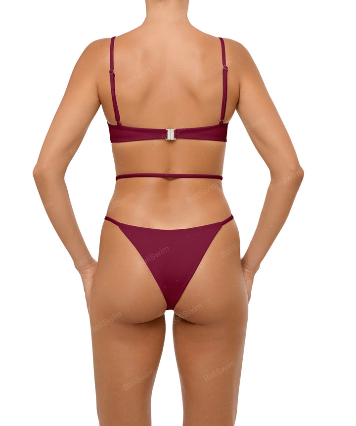 BSWS-S63 V-underwired CutOut One Piece