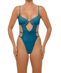 BSWS-S63 V-underwired CutOut One Piece